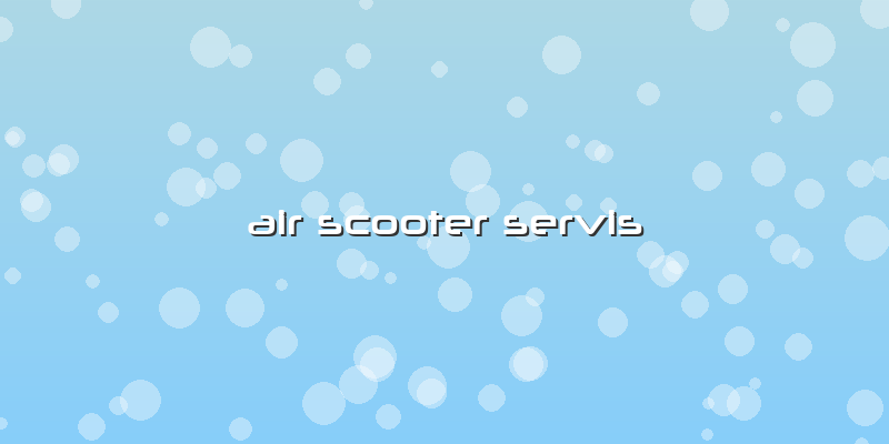 Air Scooter Servis